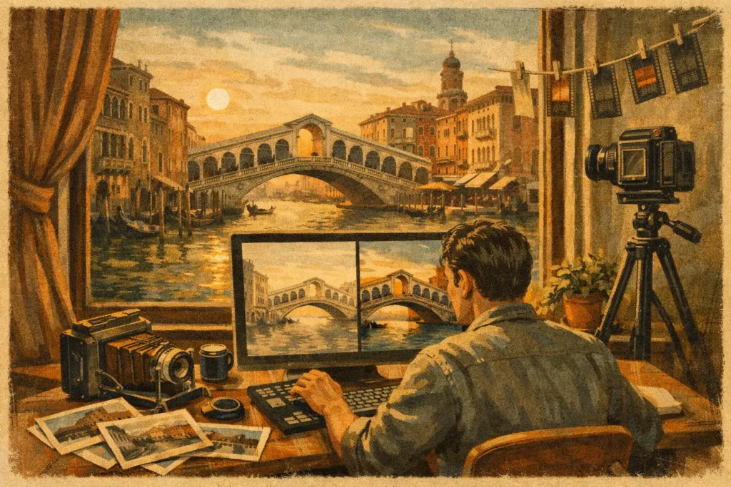 Local Photo Processing for HDR Without Uploads