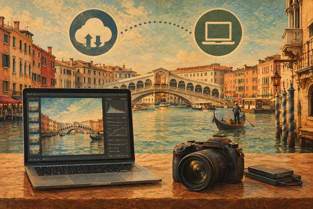 Cloud Versus Local Editing for HDR Photos