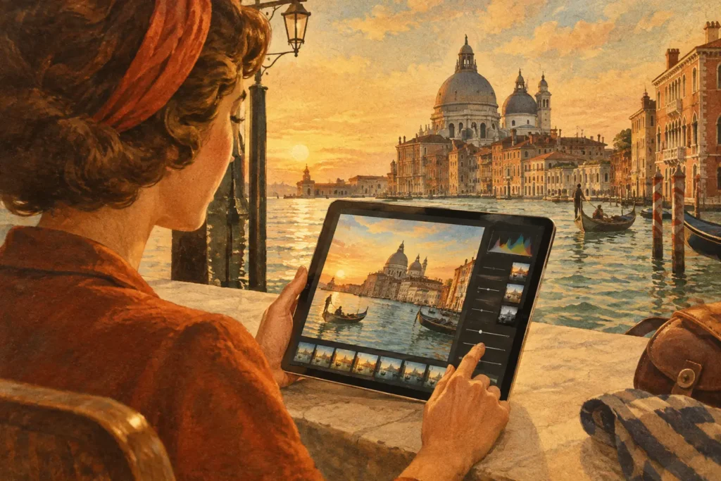 iPad HDR Photo Editing Without Manual Sorting